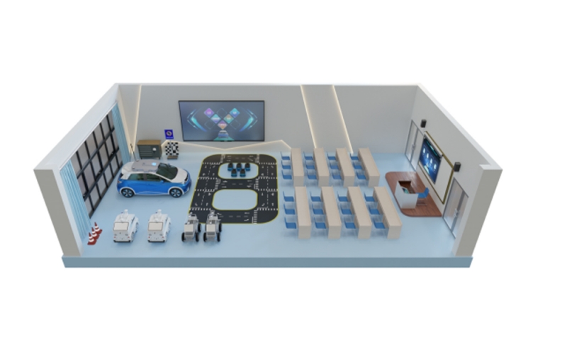 智能網(wǎng)聯(lián)整車實訓(xùn)室