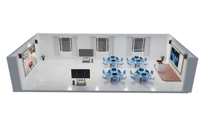 智能網(wǎng)聯(lián)汽車(chē)仿真測(cè)試實(shí)訓(xùn)室